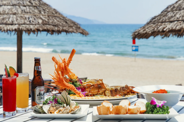 quán ăn ngon gần bãi biển Mỹ Khê