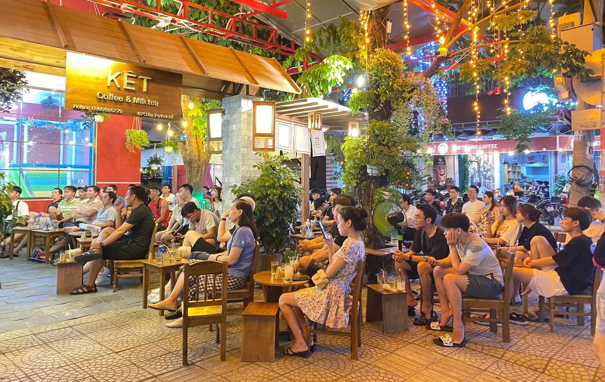 không gian kết coffee