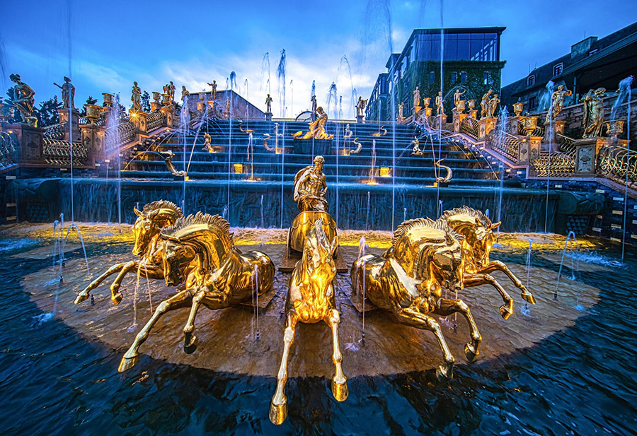 Thác Thần Mặt Trời ở Bà Nà Hills