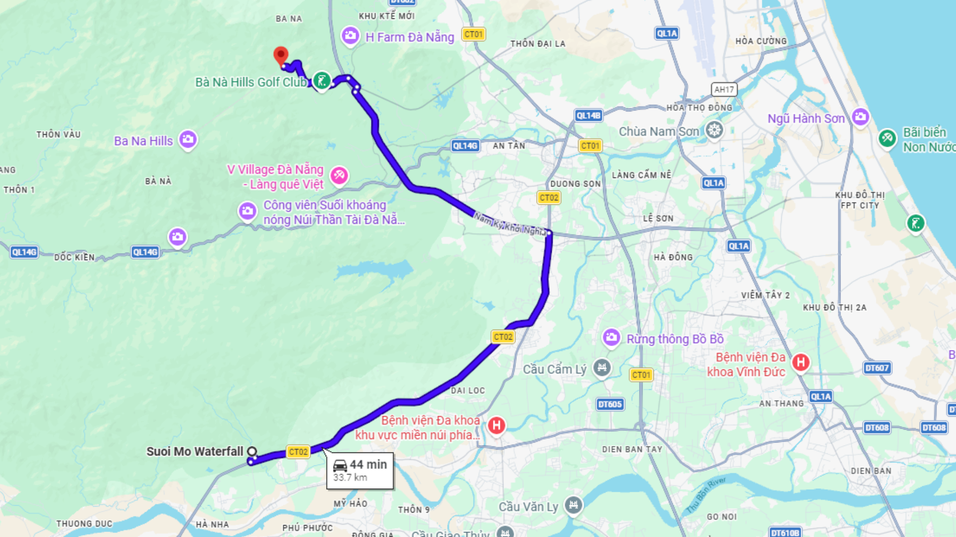 Cách đi Bà Nà Hills từ Đà Nẵng