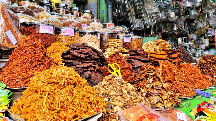 Hải sản khô và đồ rim