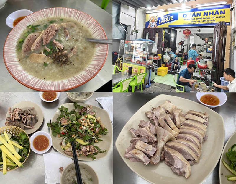 Quán Nhân- Cháo Vịt và Gỏi vịt