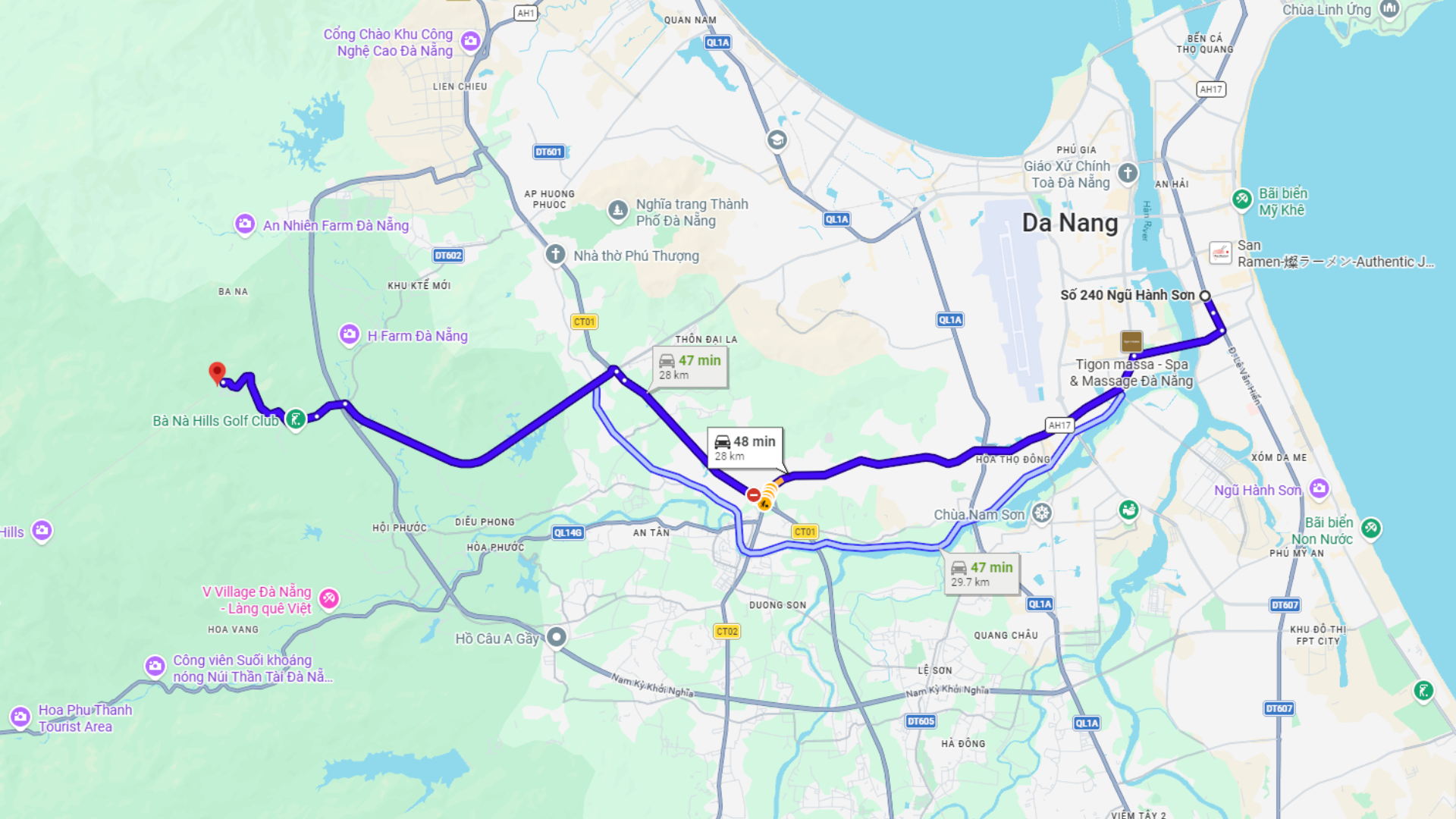 Cách đi Bà Nà Hills từ Đà Nẵng