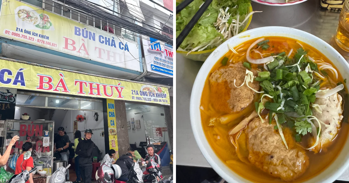 Bún chả cá