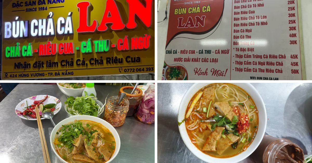 bún chả cá