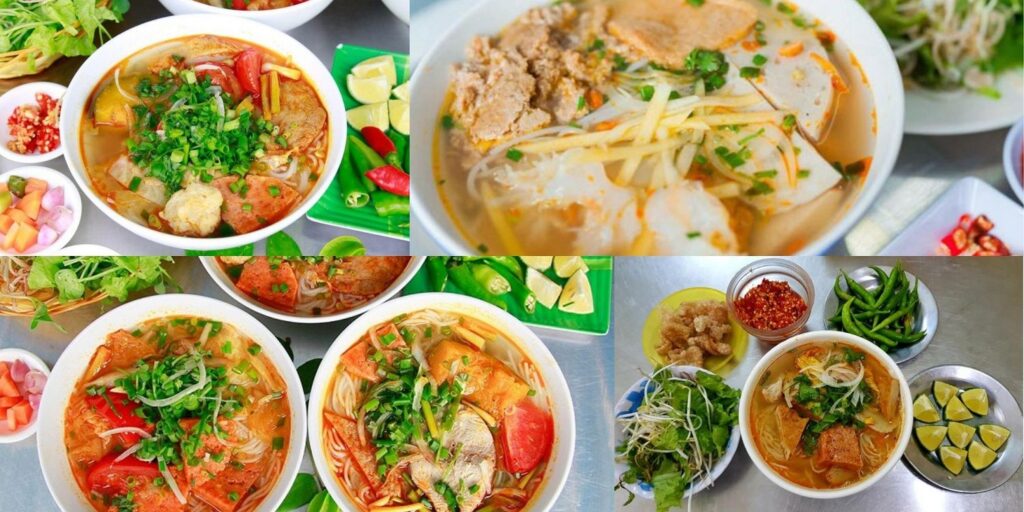 Bún chả cá là món ăn quen thuộc của người Đà Nẵng- kinh nghiệm du lịch đà nẵng