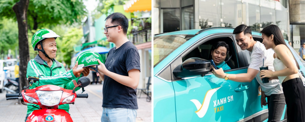 Taxi và xe công nghệ phổ biến tại Đà Nẵng - kinh nghệm du lịch đà nẵng