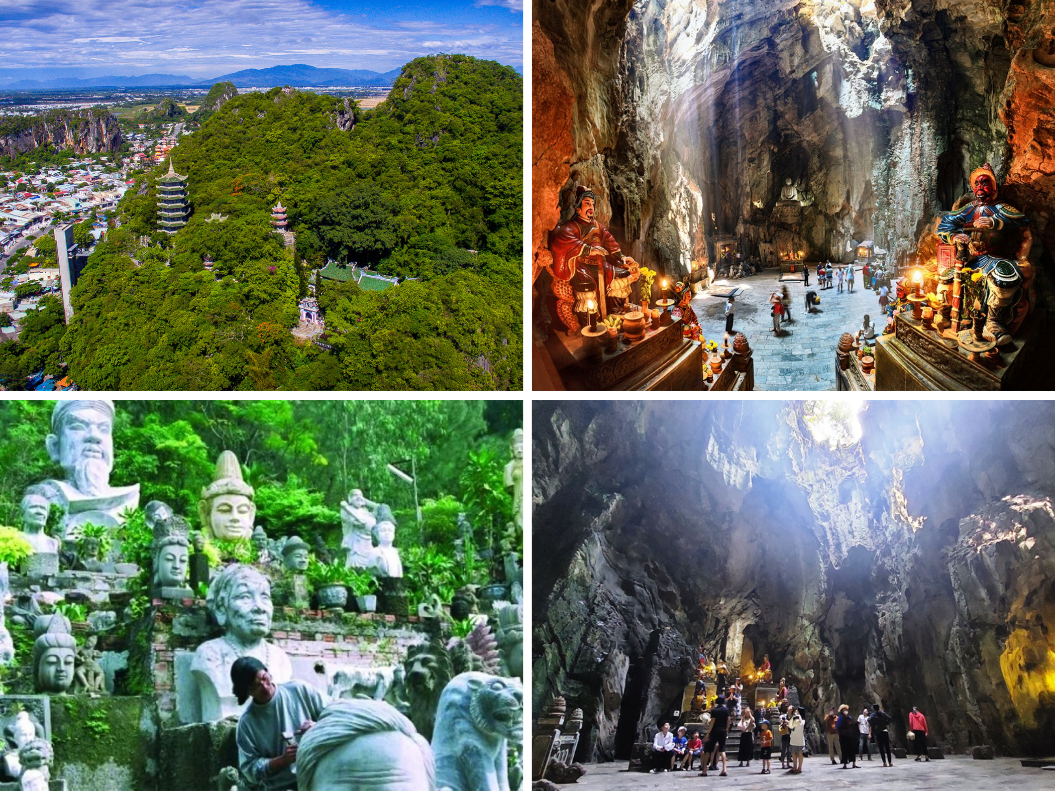 Không gian hang động và núi đá Ngũ Hành Sơn - kinh nghiệm du lịch đà nẵng tự túc