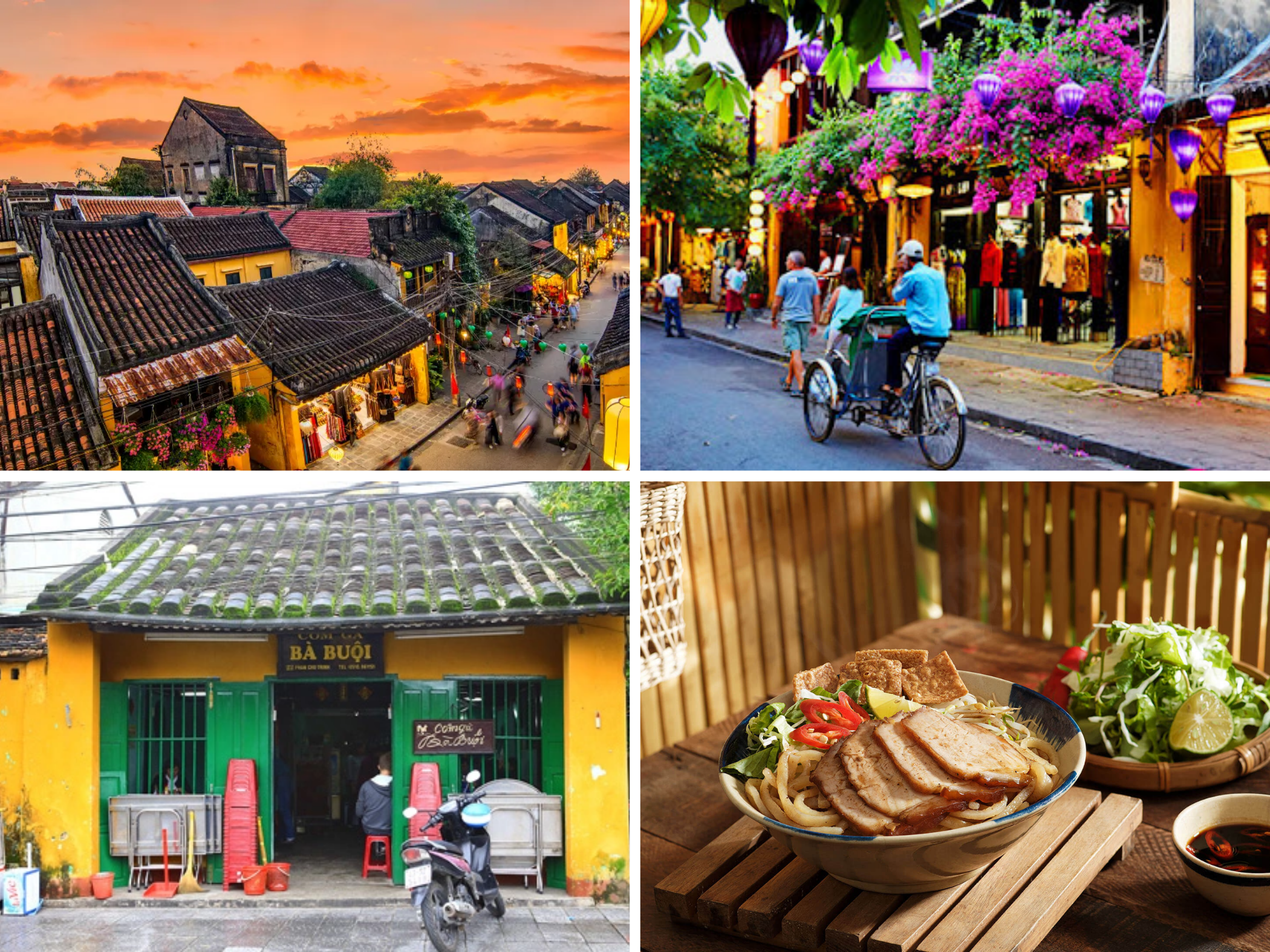 Dạo phố cổ Hội An về chiều - lịch trình du lịch đà nẵng 3 ngày 2 đêm