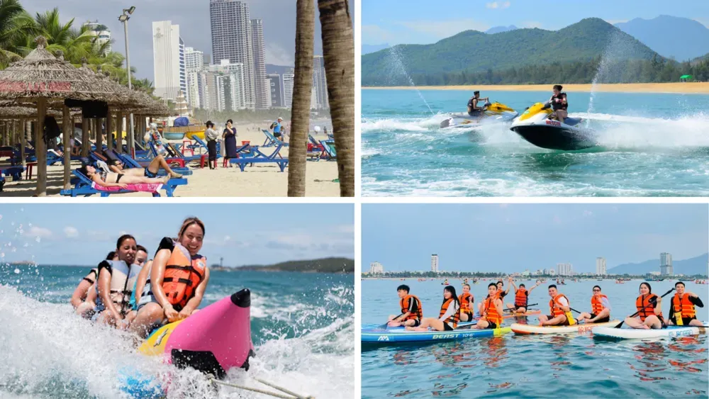 Hoạt động thể thao nước ở biển Mỹ Khê - lịch trình du lịch đà nẵng 4 ngày 3 đêm 