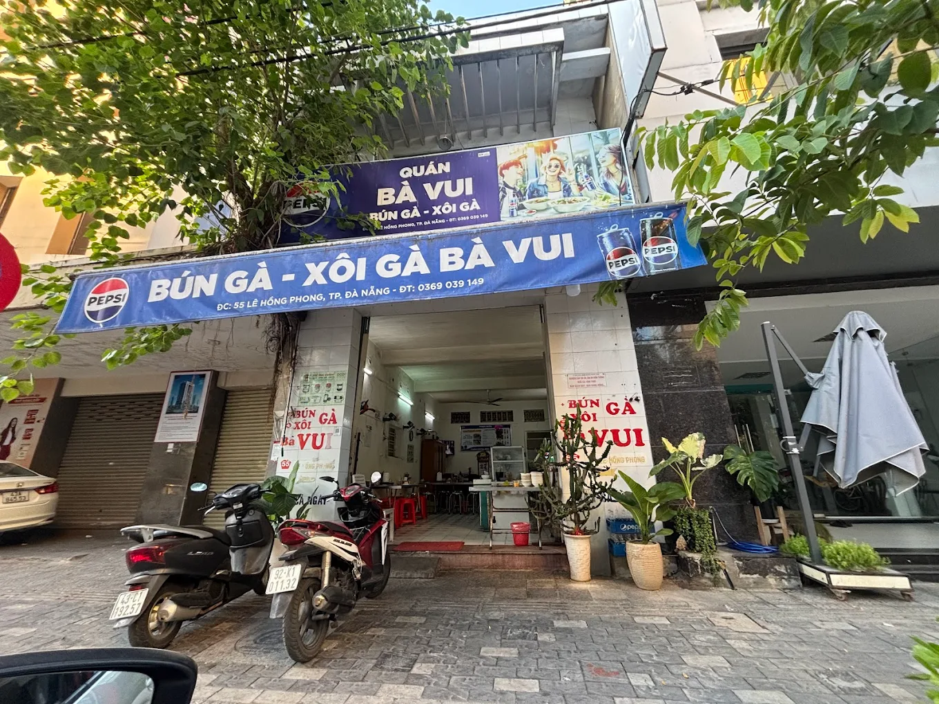 Xôi gà và bún măng ăn sáng tiện đường - quán ăn ngon rẻ ở đà nẵng