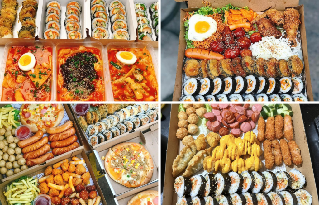 Không gian dành cho những ai yêu thích đồ ăn Hàn Quốc - quán ăn vặt ngon ở đà nẵng