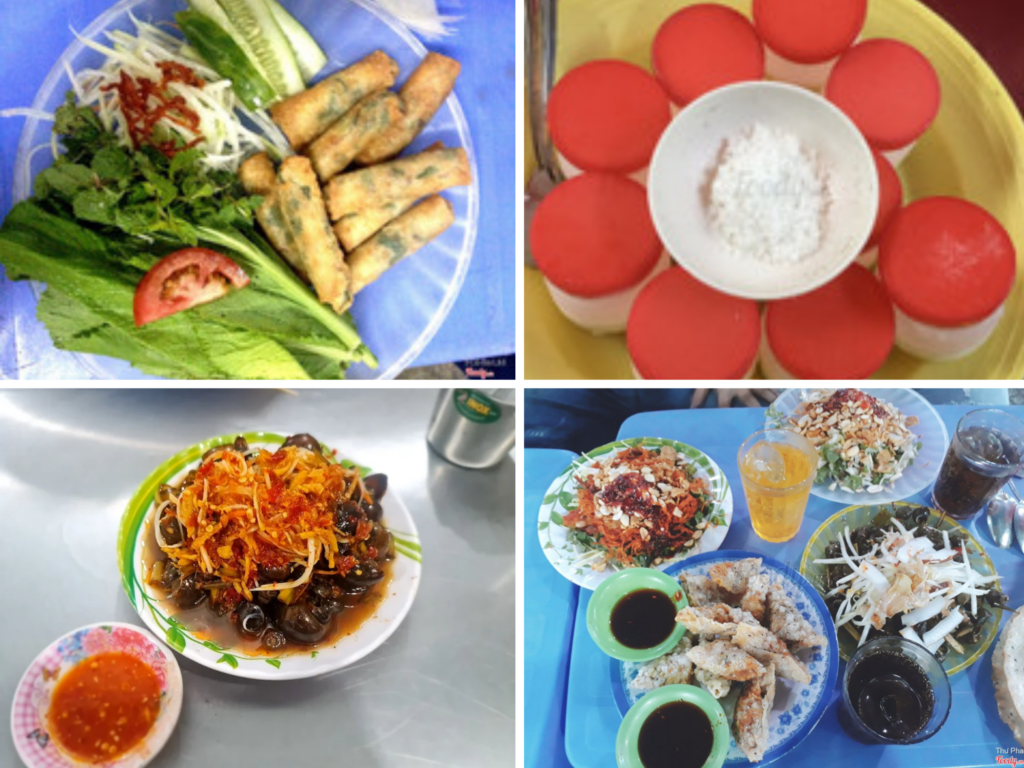 Đĩa ốc hút đậm vị cùng nước chấm cay đặc trưng - quán ăn vặt ngon ở đà nẵng