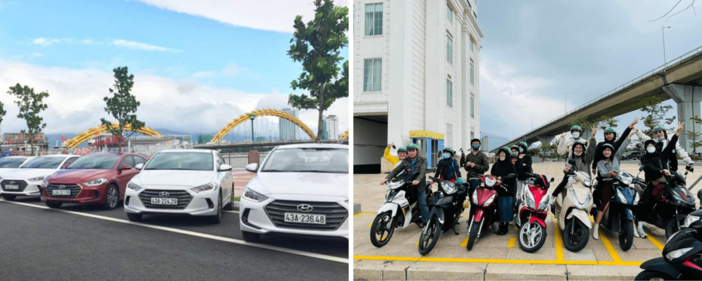 Chọn phương tiện phù hợp giúp chuyến đi thuận tiện hơn- sai lầm khi đi du lịch đà nẵng