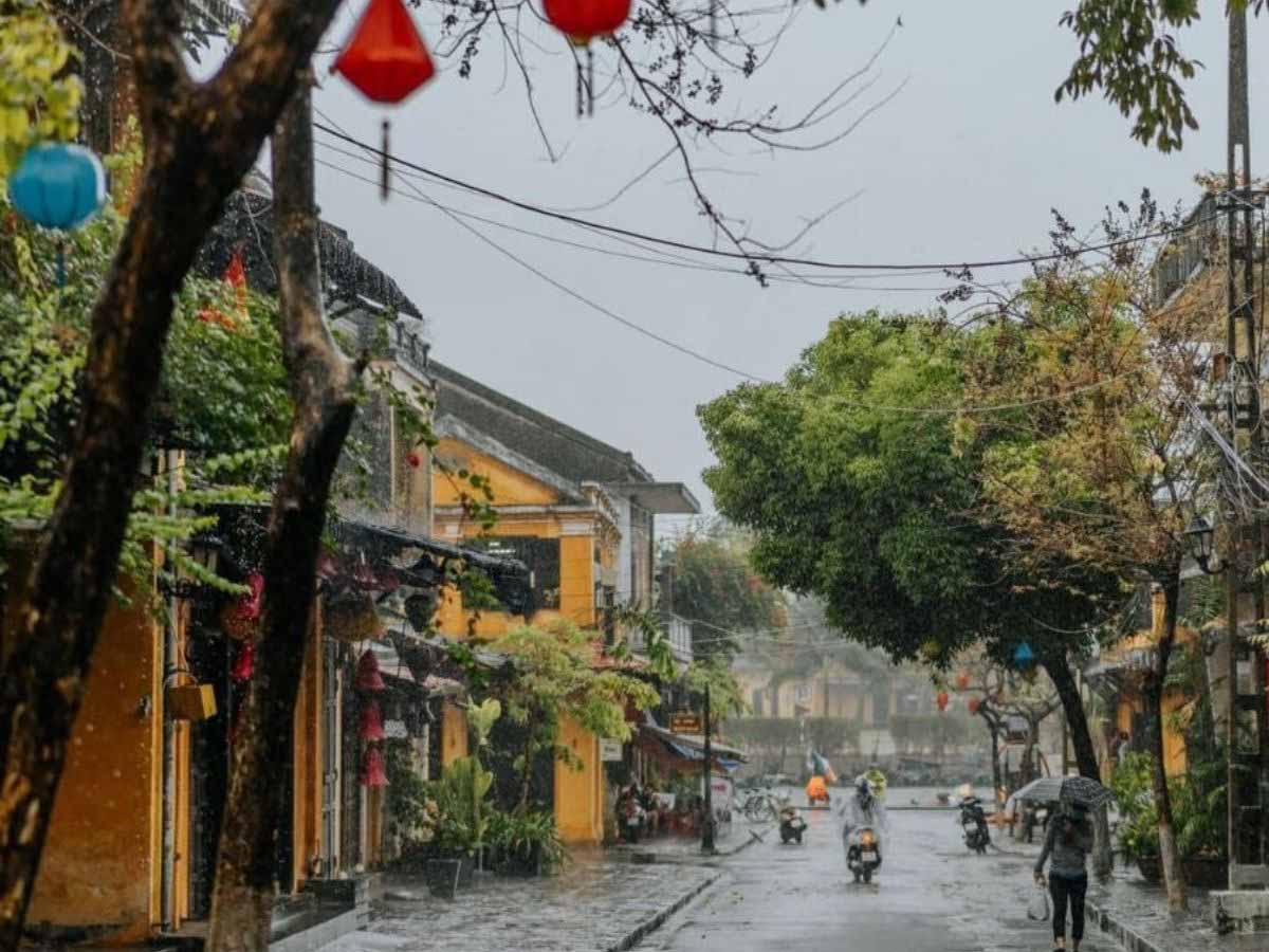 Đà Nẵng vào mùa mưa.