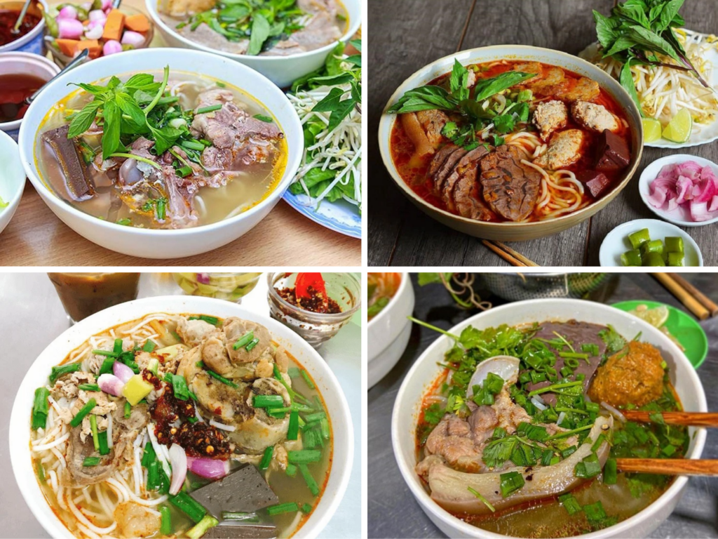 Nước dùng thanh nhẹ đặc trưng của bún bò Đà Nẵng - đặc sản nổi tiếng đà nẵng