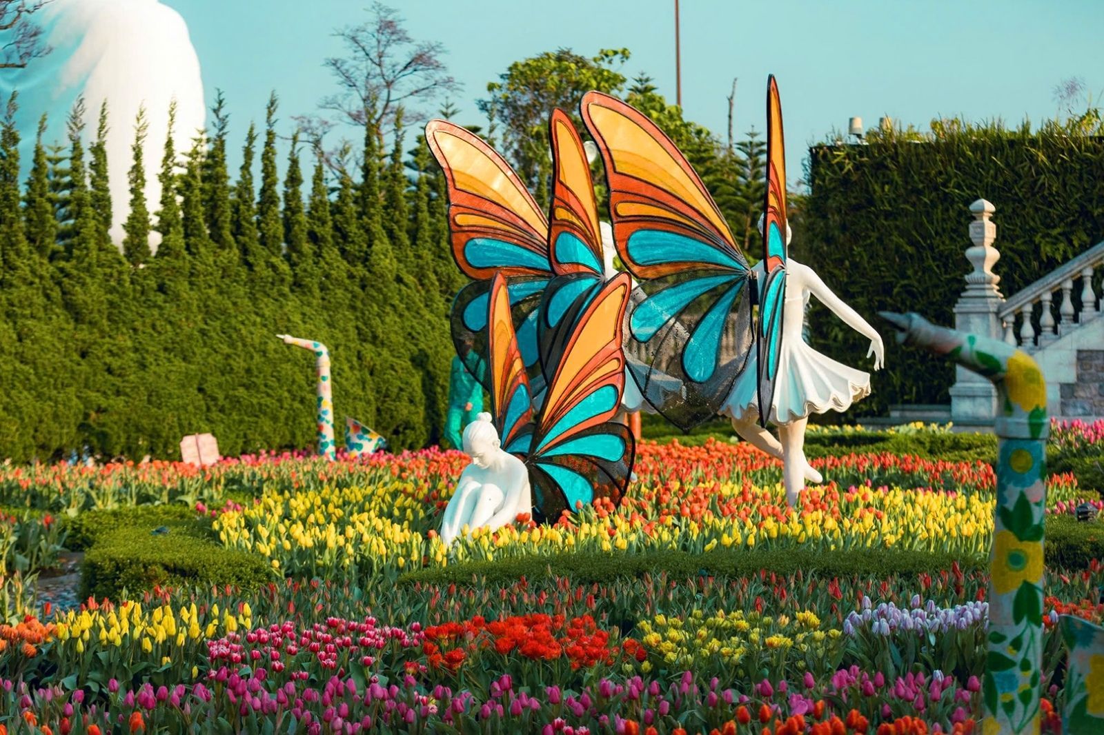 vườn hoa Le Jardin D’Amour