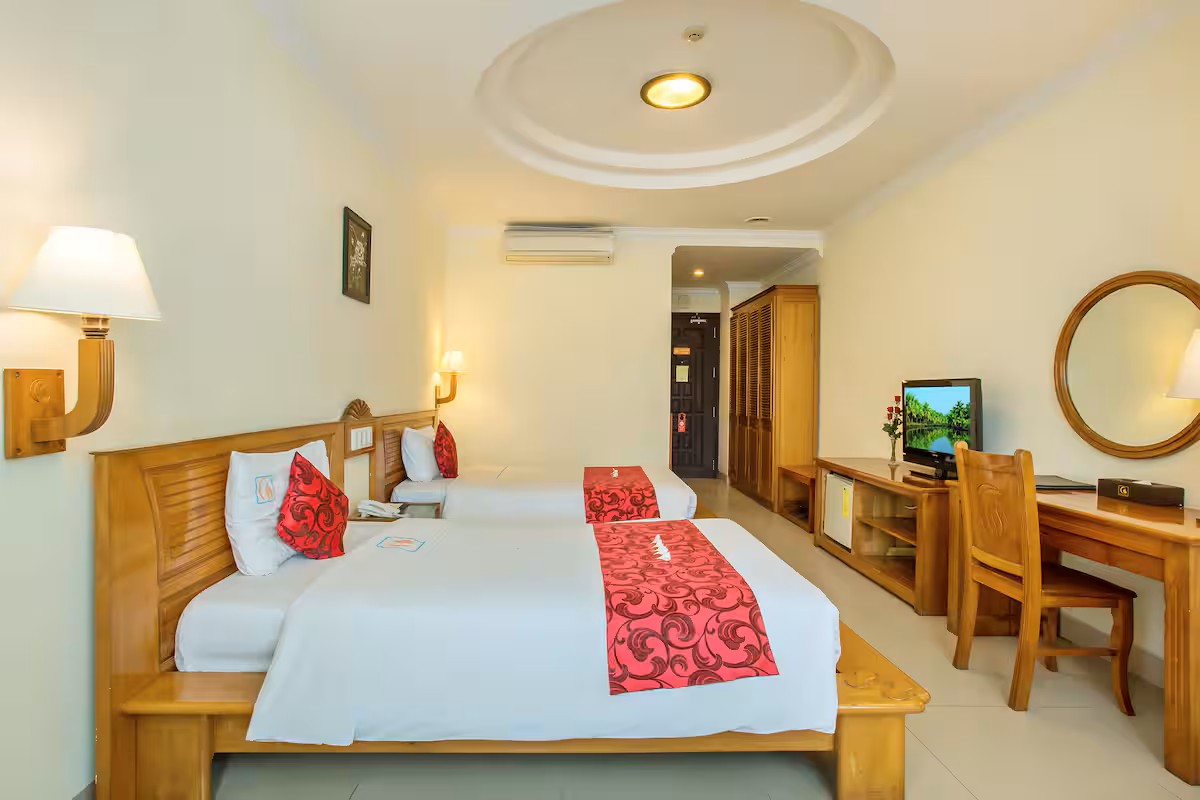 Phòng ngủ khách sạn Golden Sea Hotel Da Nang