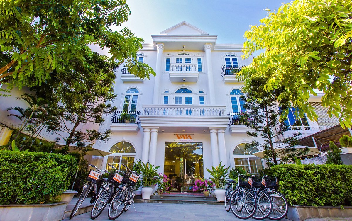 mặt tiền khách sạn vaia boutiquel hotel hội an
