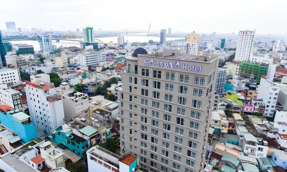 Tòa Sanouva Danang Hotel gần chợ đêm Lê Duẩn