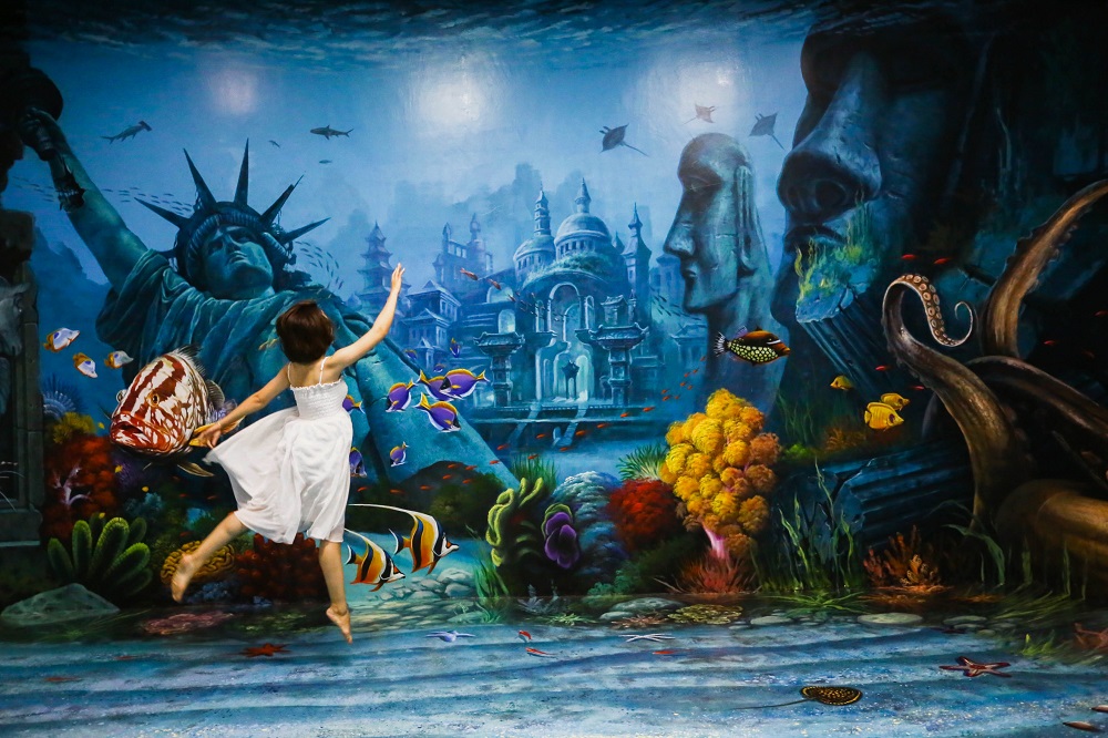 Phòng Aqua tại Bảo tàng 3D Đà Nẵng