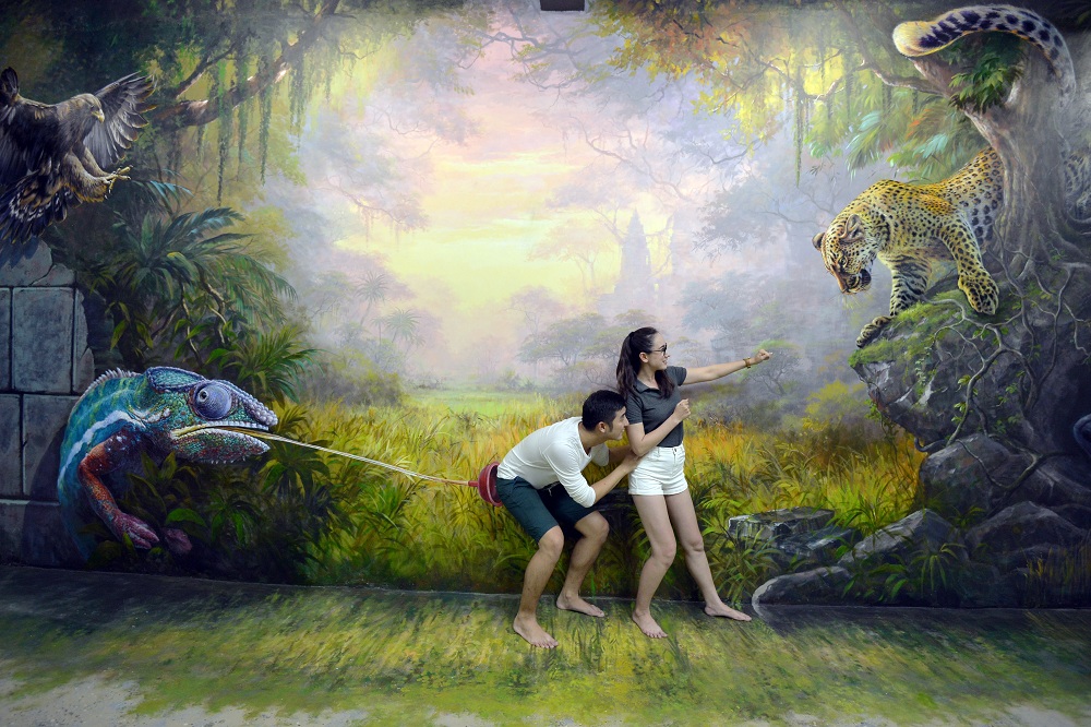 Phòng Safari tại Bảo tàng 3D Đà Nẵng