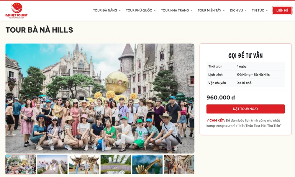 Công ty du lịch đại việt tourist