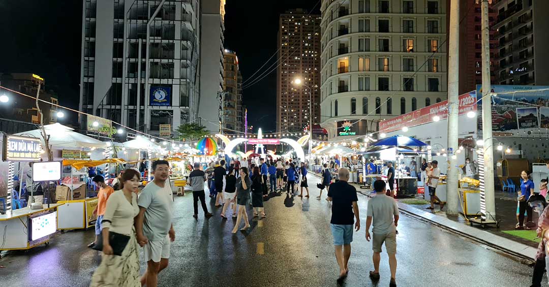 Khu phố Tây An Thượng Đà Nẵng về đêm