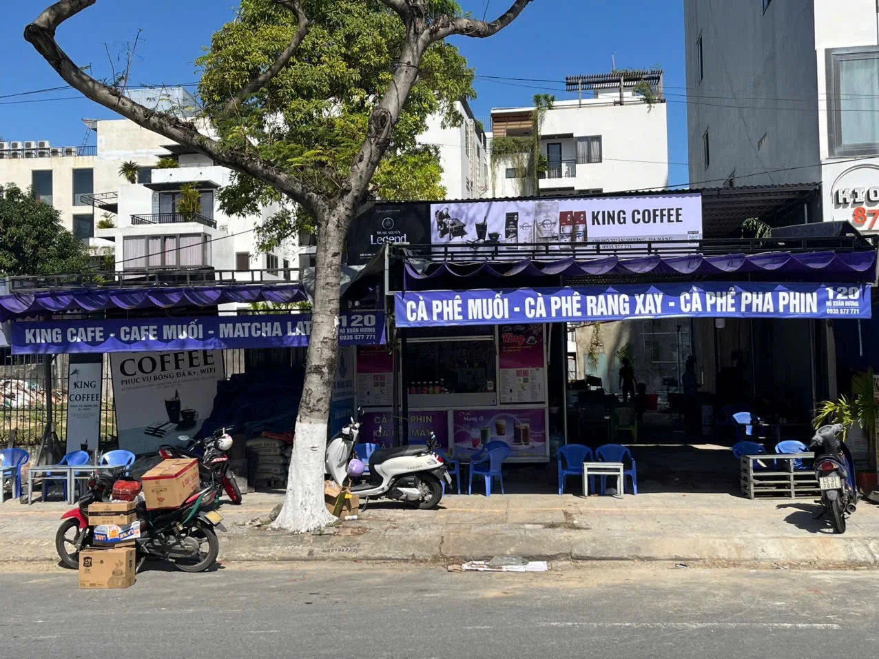 không gian king coffee